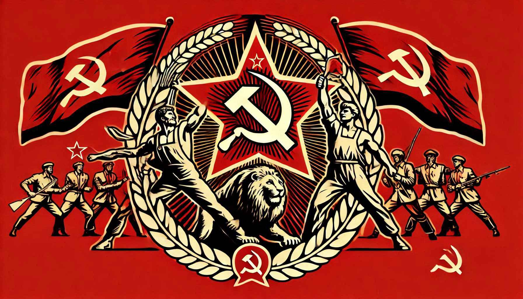 Bandeira do Partido Comunista da União Soviética
