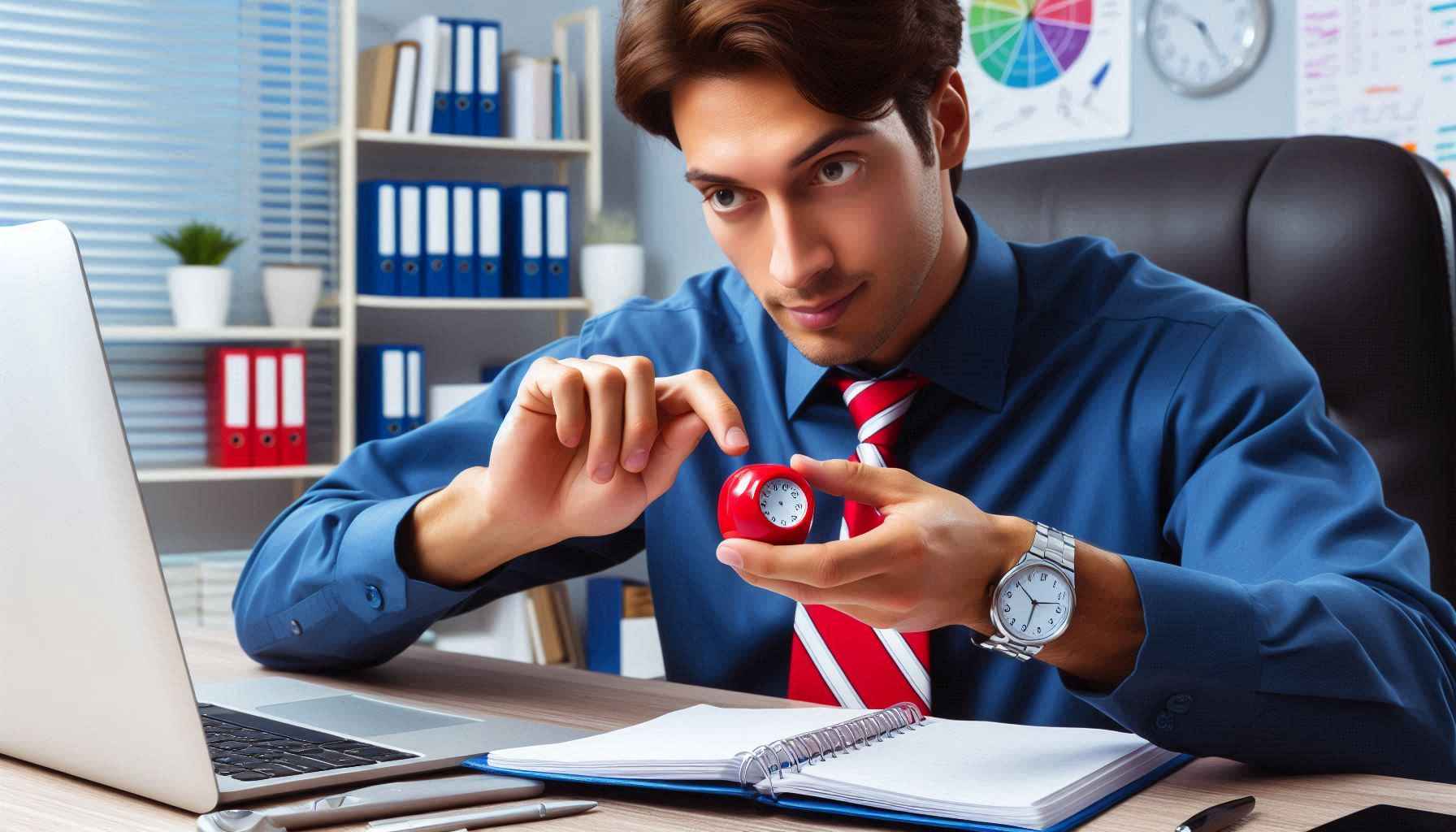 Pessoa utilizando a Técnica Pomodoro para aumentar o foco no trabalho