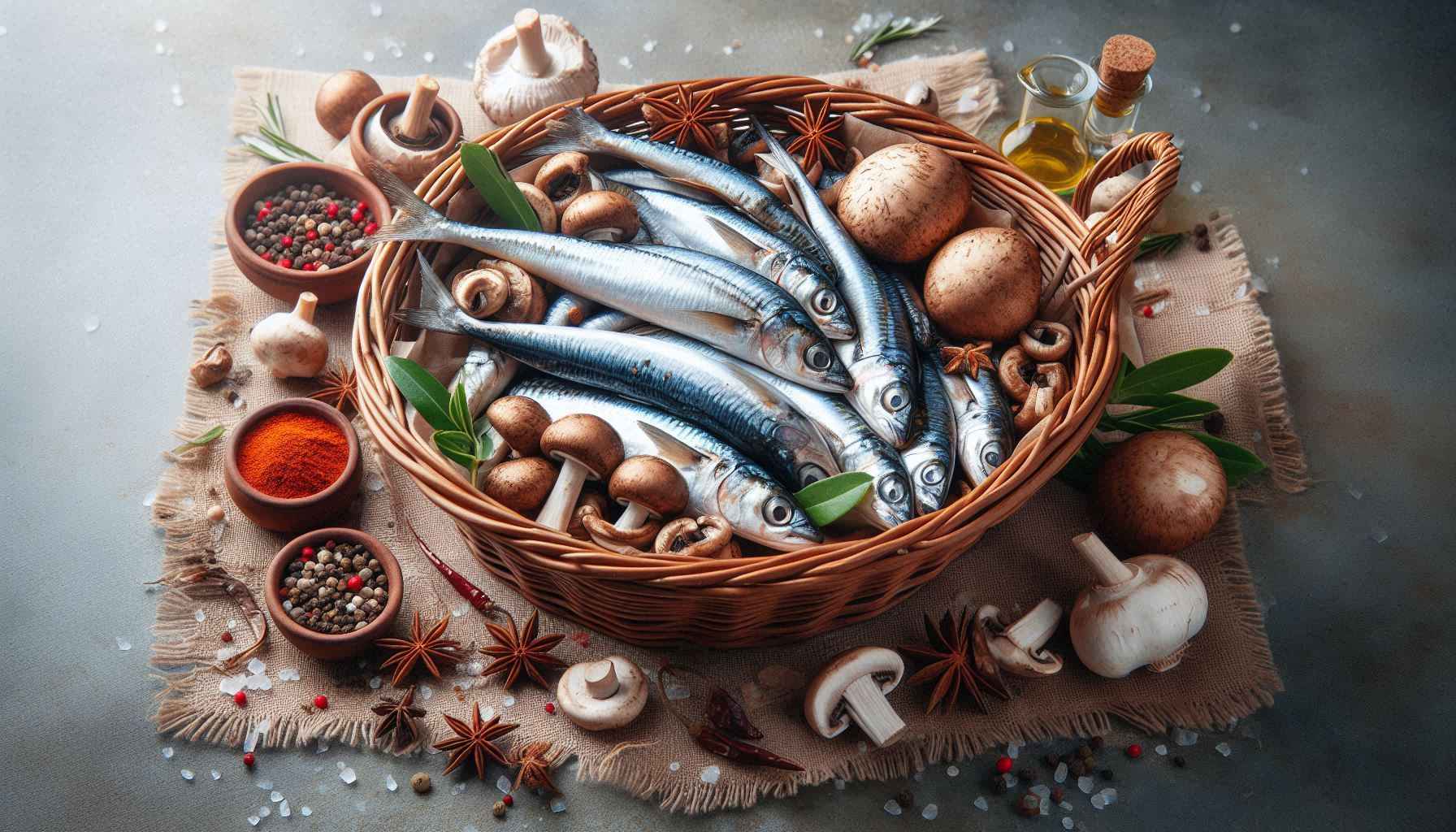 Ingredientes antigos do ketchup como anchovas, cogumelos e especiarias