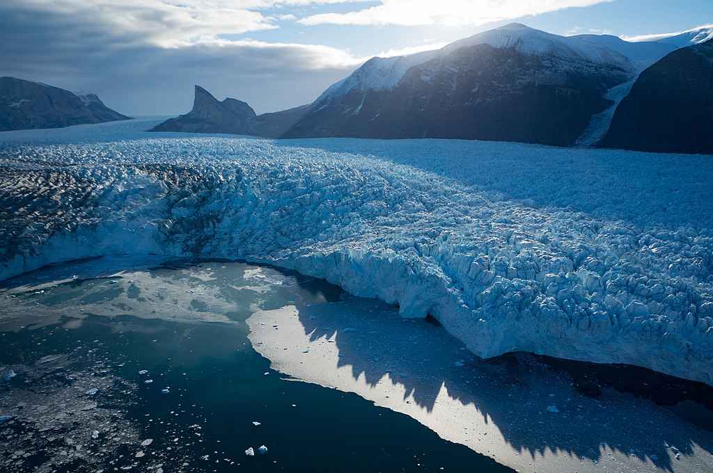derretimento das geleiras no Ártico, um reflexo das mudanças climáticas