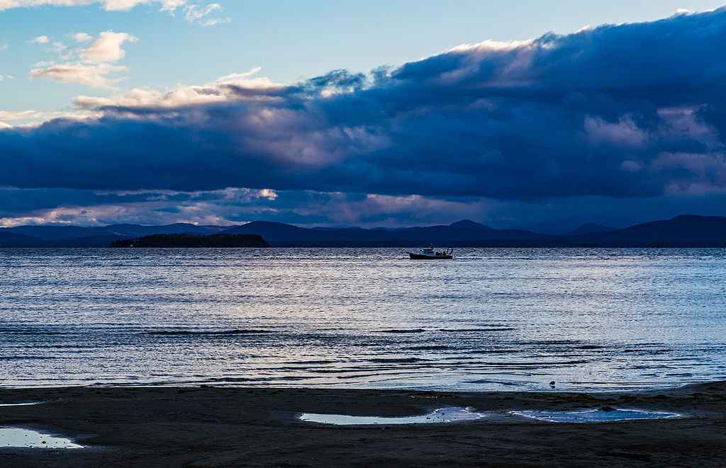 Lago Champ em Vermont