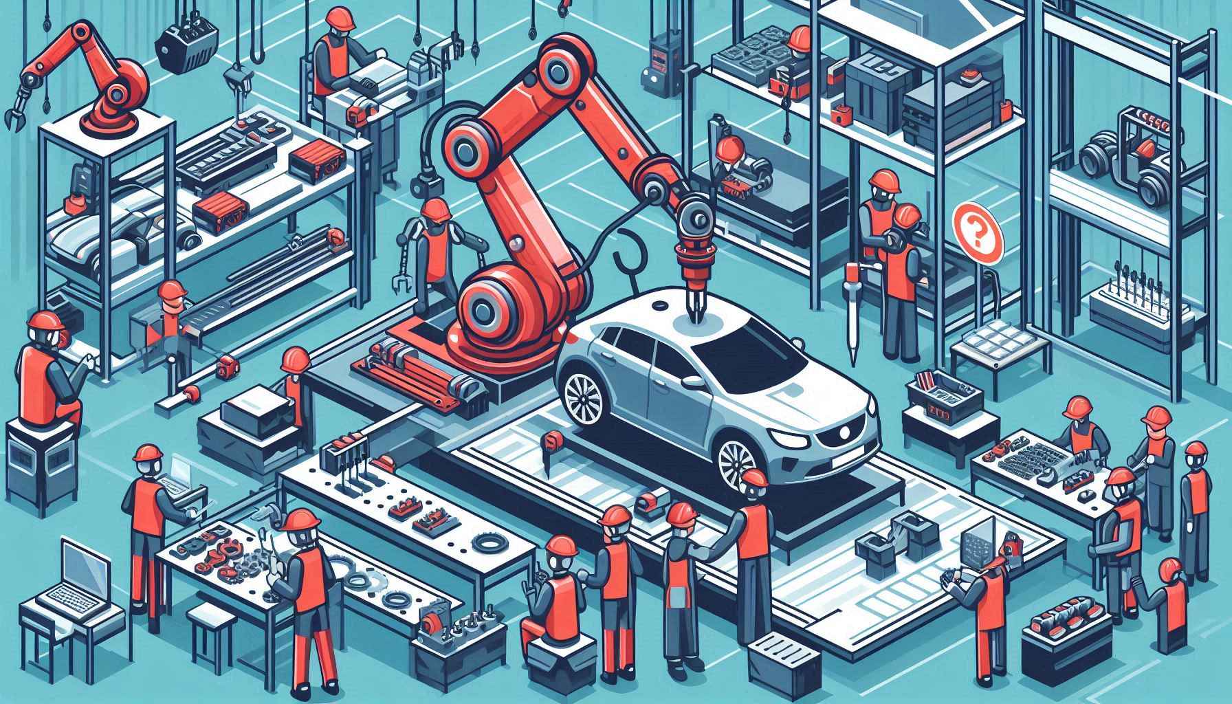 Imagem ilustrativa das transformações nas indústrias devido a tecnologias emergentes