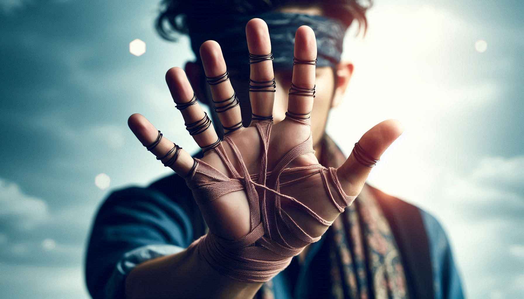 Exemplo de erro grotesco gerado por IA