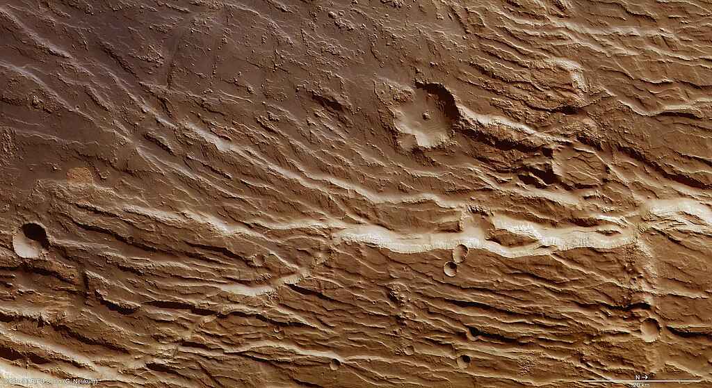 Características geológicas de Marte