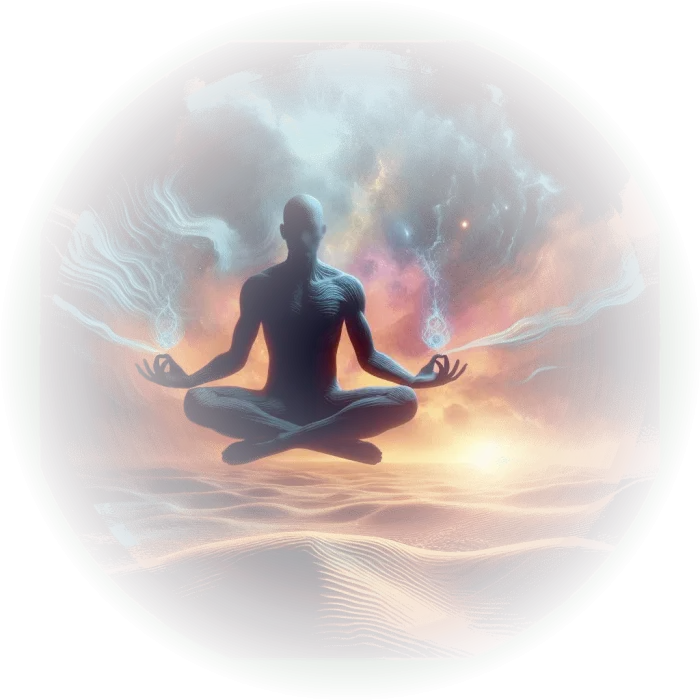 Momento de despertar espiritual, quando o homem sente uma conexão profunda com seu propósito antigo